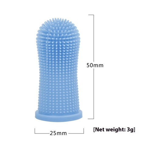 Pet Finger Toothbrush Dogs And Cats Oral Cleaning Tools