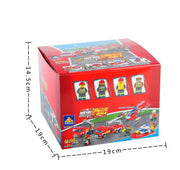 Children spelling enlightenment blocks