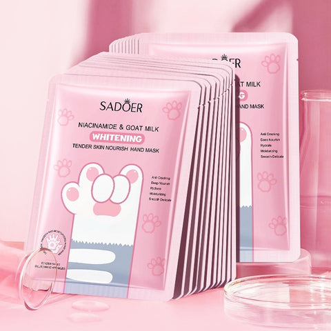 Whitening Cat's Paw Hand Care Moisturizing Skin Rejuvenation Hand Mask