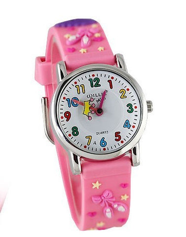 Children cartoon silicone watch