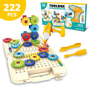 Hand-held Tool Kit For Children To Screw Children