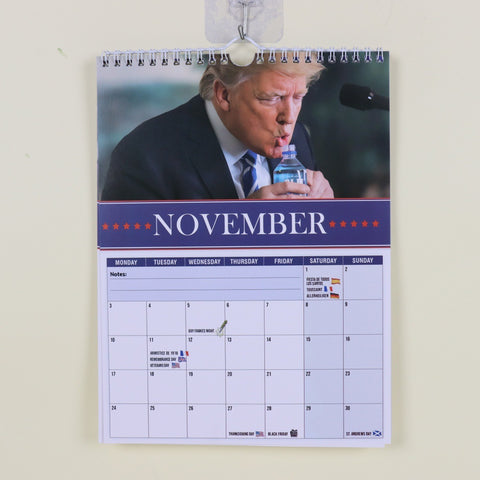 Trumpinator Wall Calendar 2025 Funny Trump Calendar