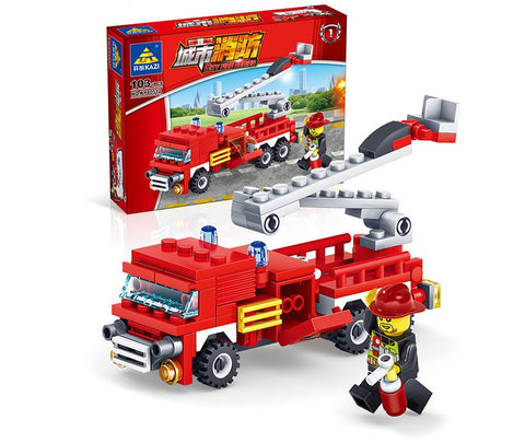 Children spelling enlightenment blocks