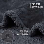 Dogs And Cats Lamb Wool Chabar Woollen Blanket Warm