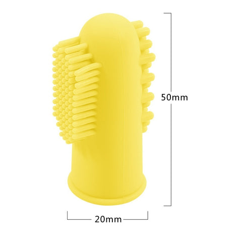 Pet Finger Toothbrush Dogs And Cats Oral Cleaning Tools