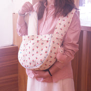 Pet Bag Cross-body To Go Out And Carry Large Capacity Small And Medium-sized Cats