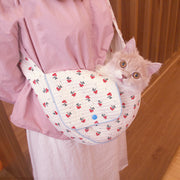 Pet Bag Cross-body To Go Out And Carry Large Capacity Small And Medium-sized Cats