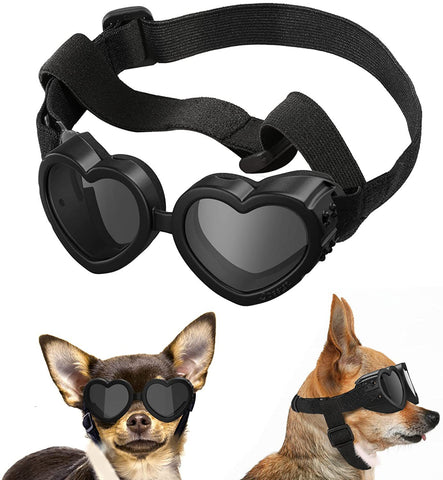 Cats And Dogs Play Cool And Handsome Foldable Love Sunglasses Windproof And Eye Protection
